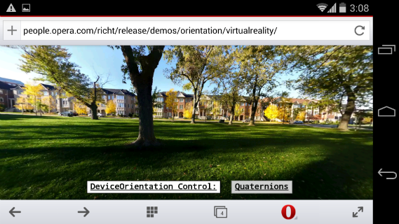 Virtual Reality Web Application — Screenshot 2